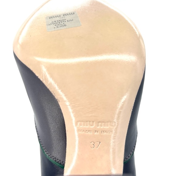 NEW Miu Miu SS 2012 Runway Rose Applique Western Pointed Toe Knee High Boots 37 - Picture 11 of 11